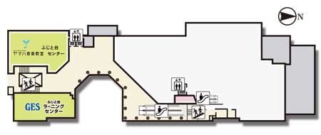 東棟2Fフロア案内